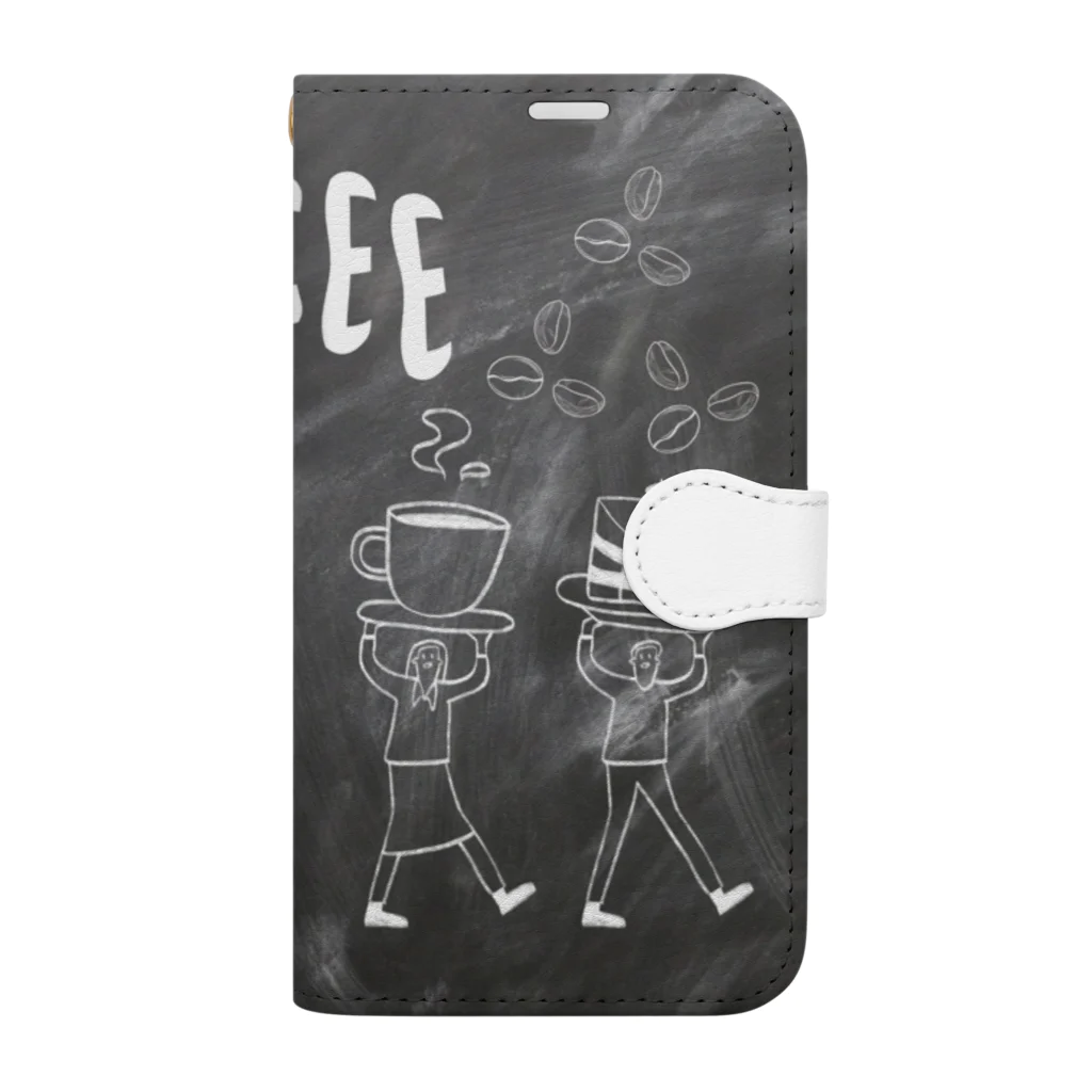 chieemakoのCoffee desert Book-Style Smartphone Case