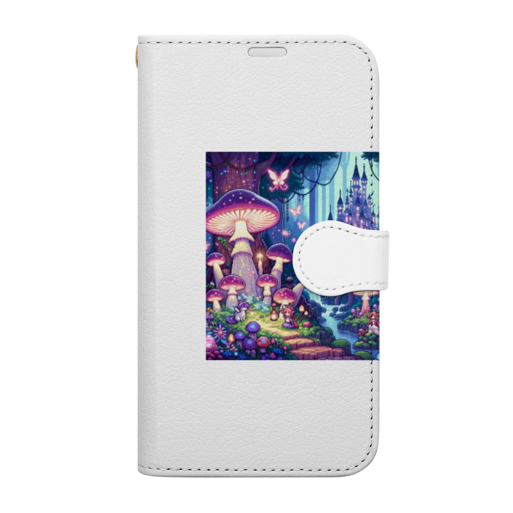 PiXΣLのmushroom kingdom / type1 Book-Style Smartphone Case