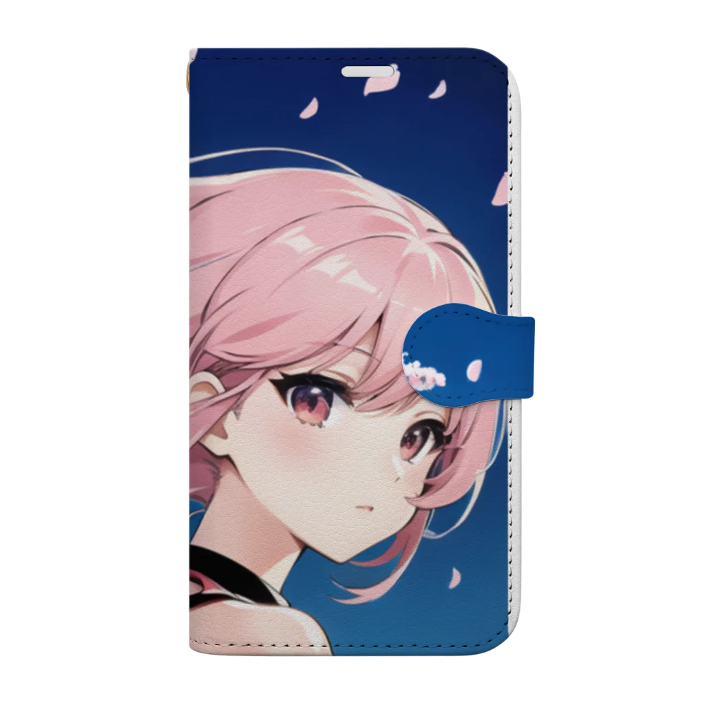 MIKAN369の桜子 Book-Style Smartphone Case