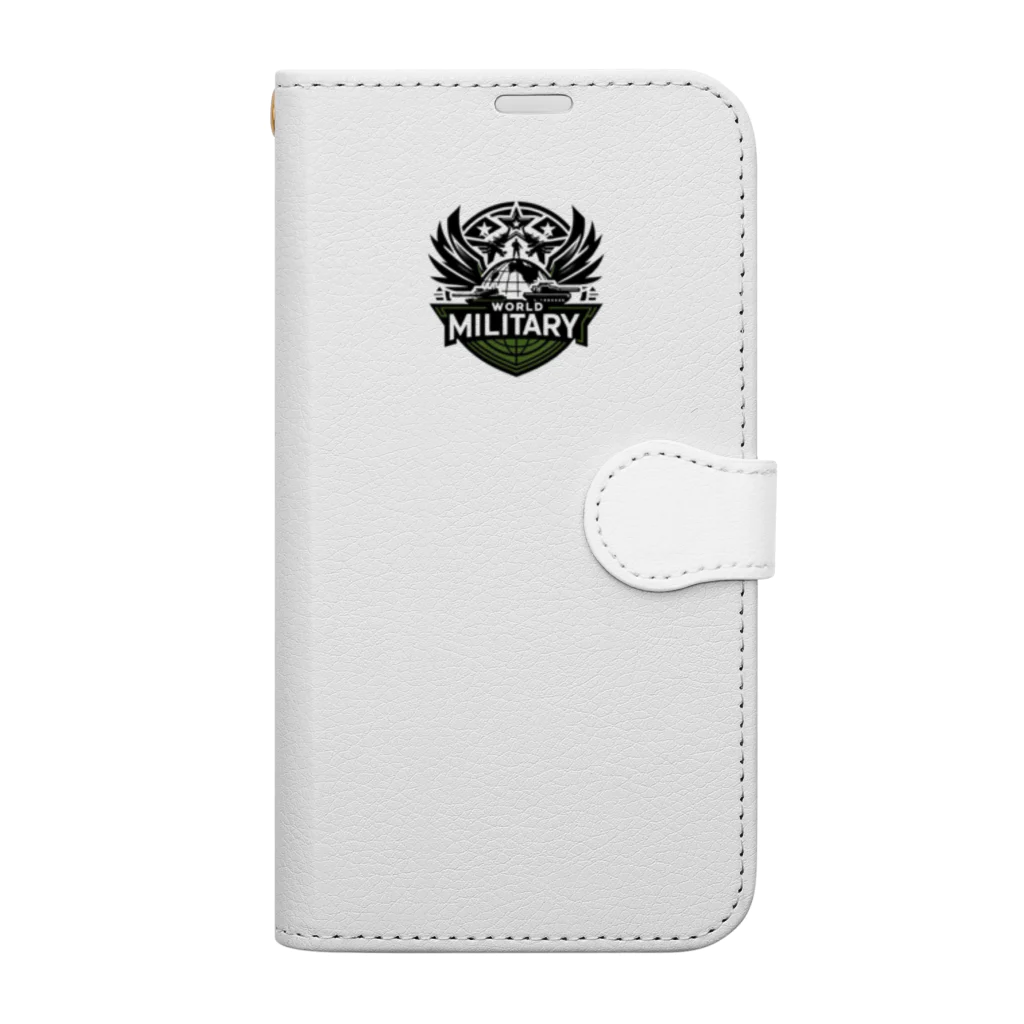 ワールドミリタリーのワールドミリタリーオリジナル① Book-Style Smartphone Case