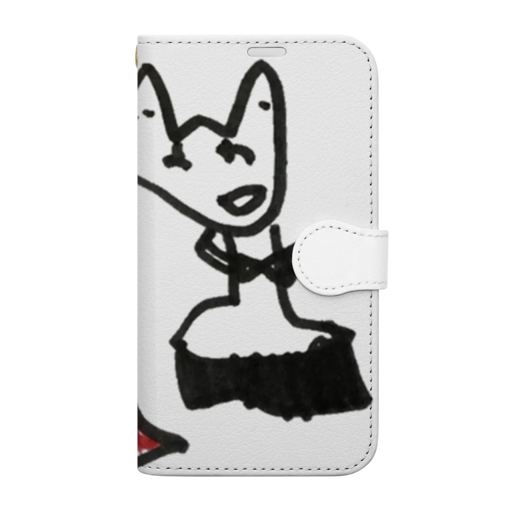 BWfamilyのおやまのきつねのおんなのこ Book-Style Smartphone Case