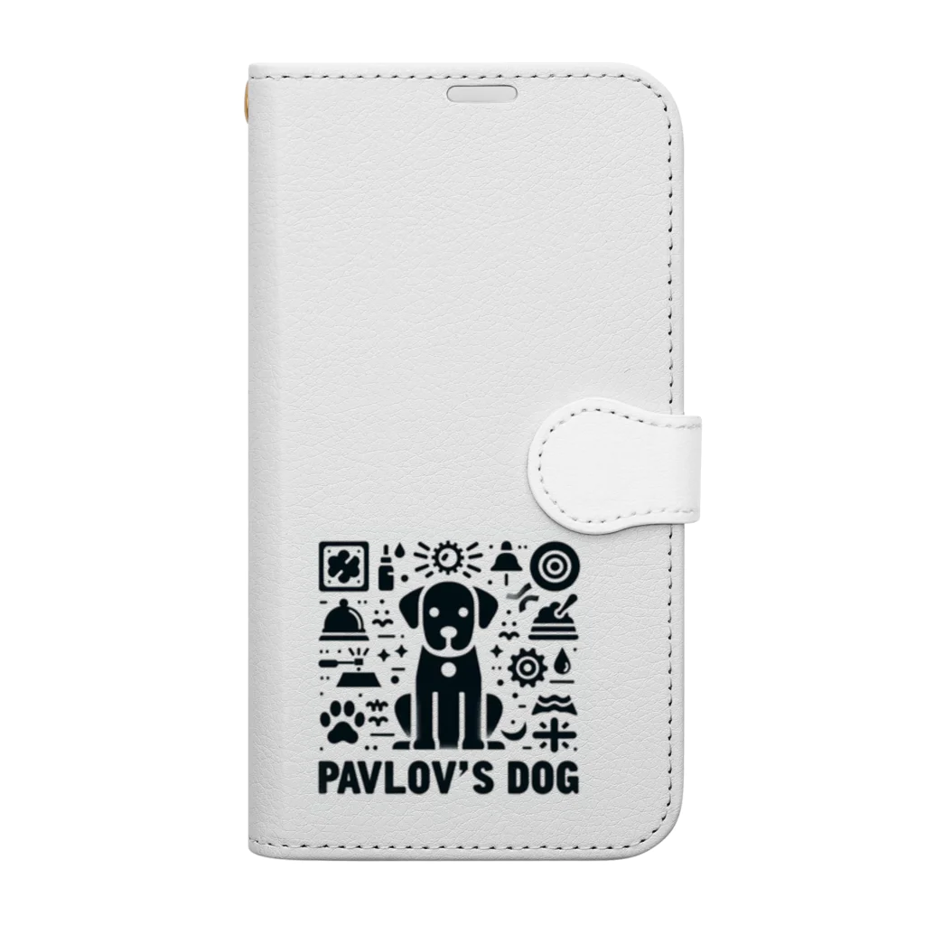 せるぽのよろずやのパブロフの犬 Book-Style Smartphone Case