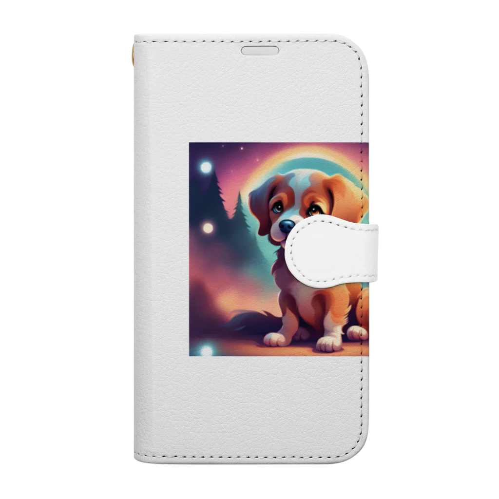 EBI Shopの幻想的な犬 Book-Style Smartphone Case