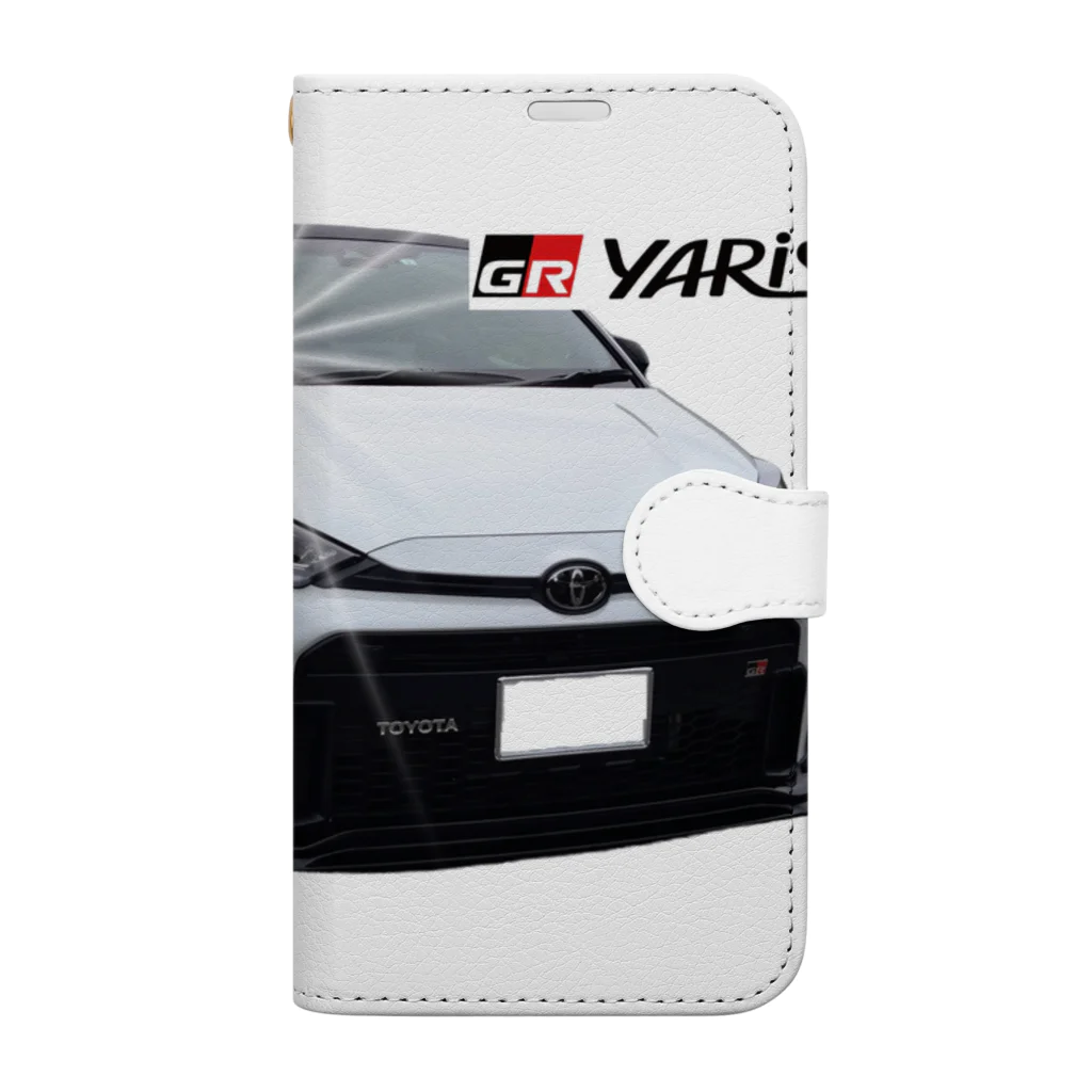 GRヤリスプリントグッズのTOYOTA 　GRヤリスのプリントグッズ Book-Style Smartphone Case