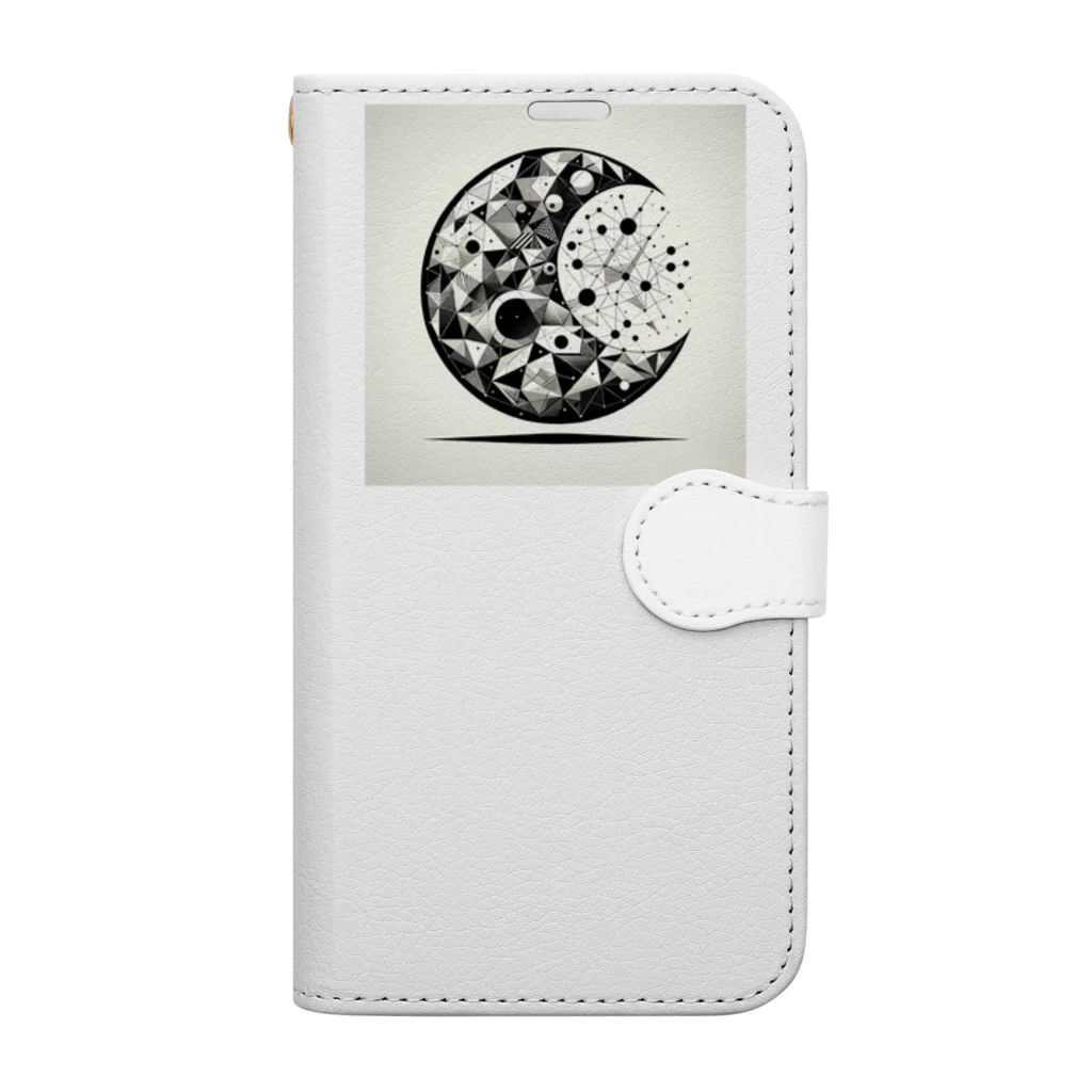 BochiBoochi-walkerのジオメトリーA9 Book-Style Smartphone Case