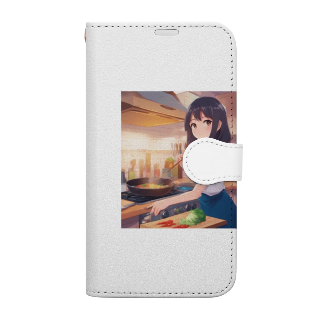 gumi0798のキッチンの魔術師 Book-Style Smartphone Case