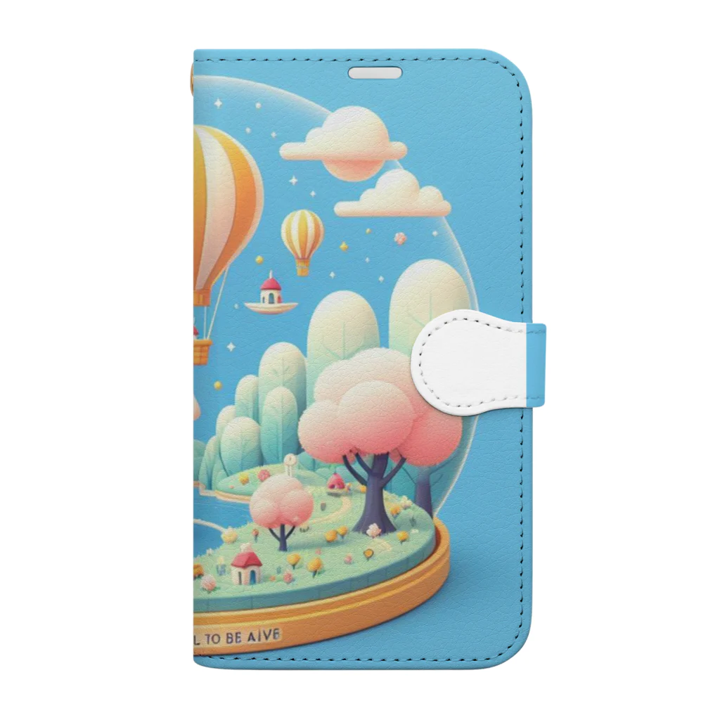 Kai🐚の気球 Book-Style Smartphone Case