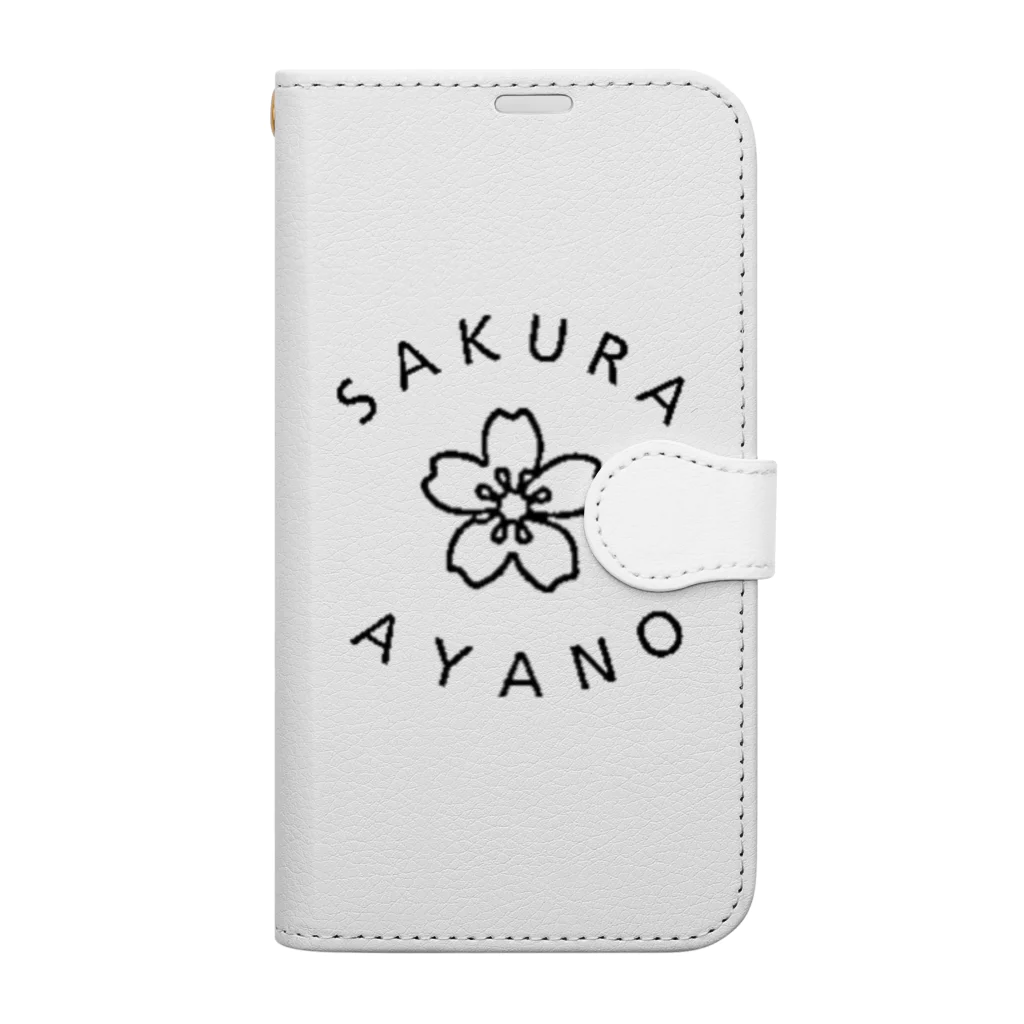 あやのさくら公式ファンクラブのあやのさくら公式シンボルグッズ Book-Style Smartphone Case