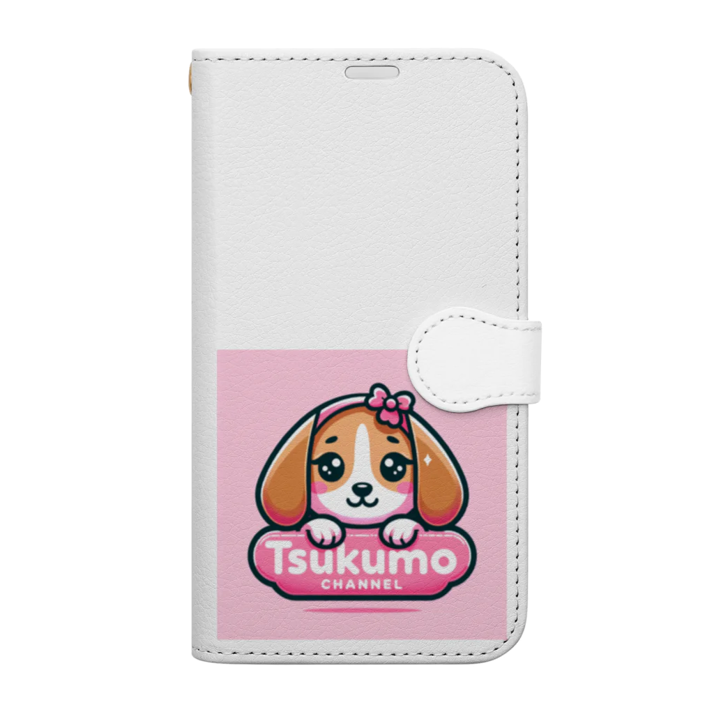 TUKUMOのビーグル犬　つくも 手帳型スマホケース