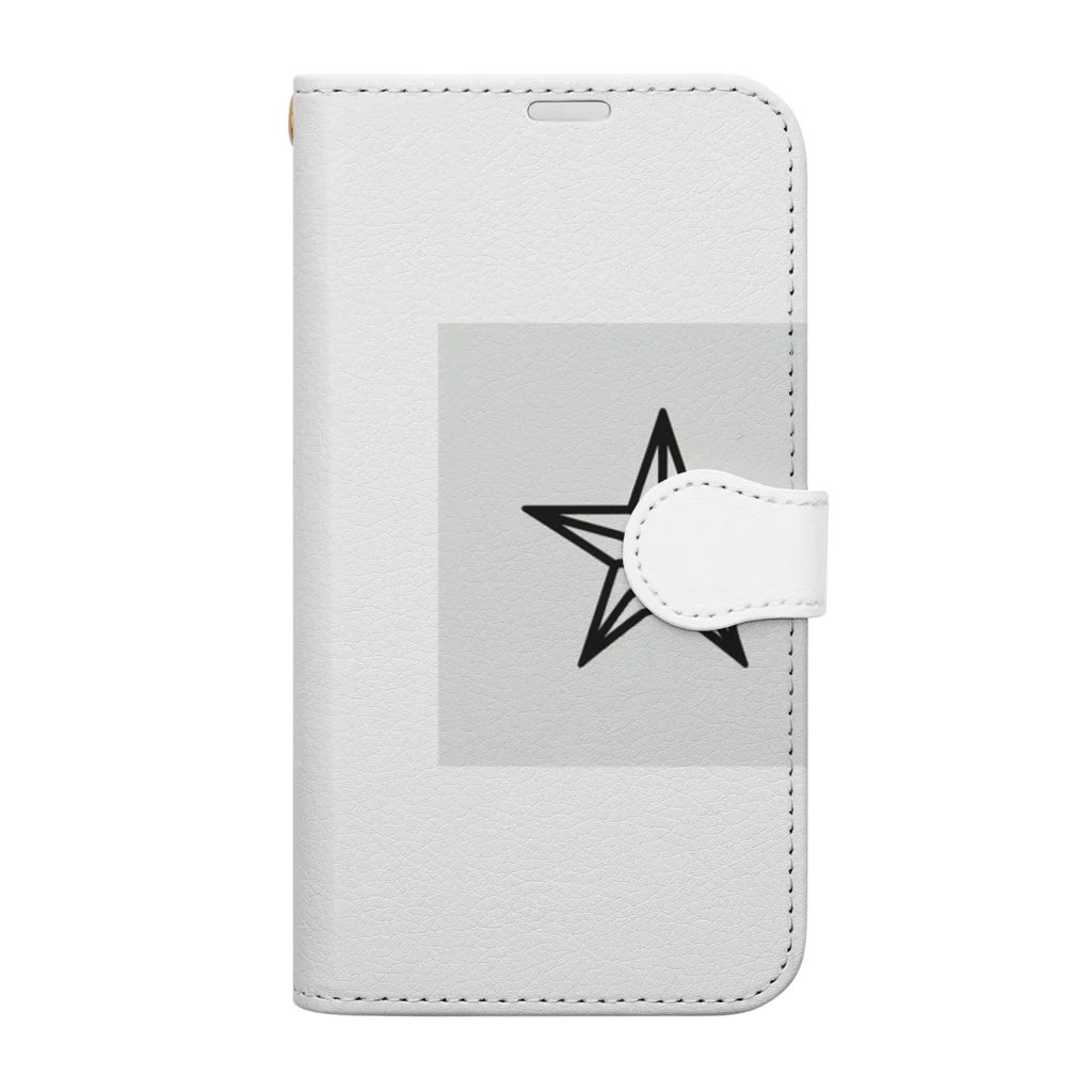 Lovers-chapelの「キレイな星」 Book-Style Smartphone Case