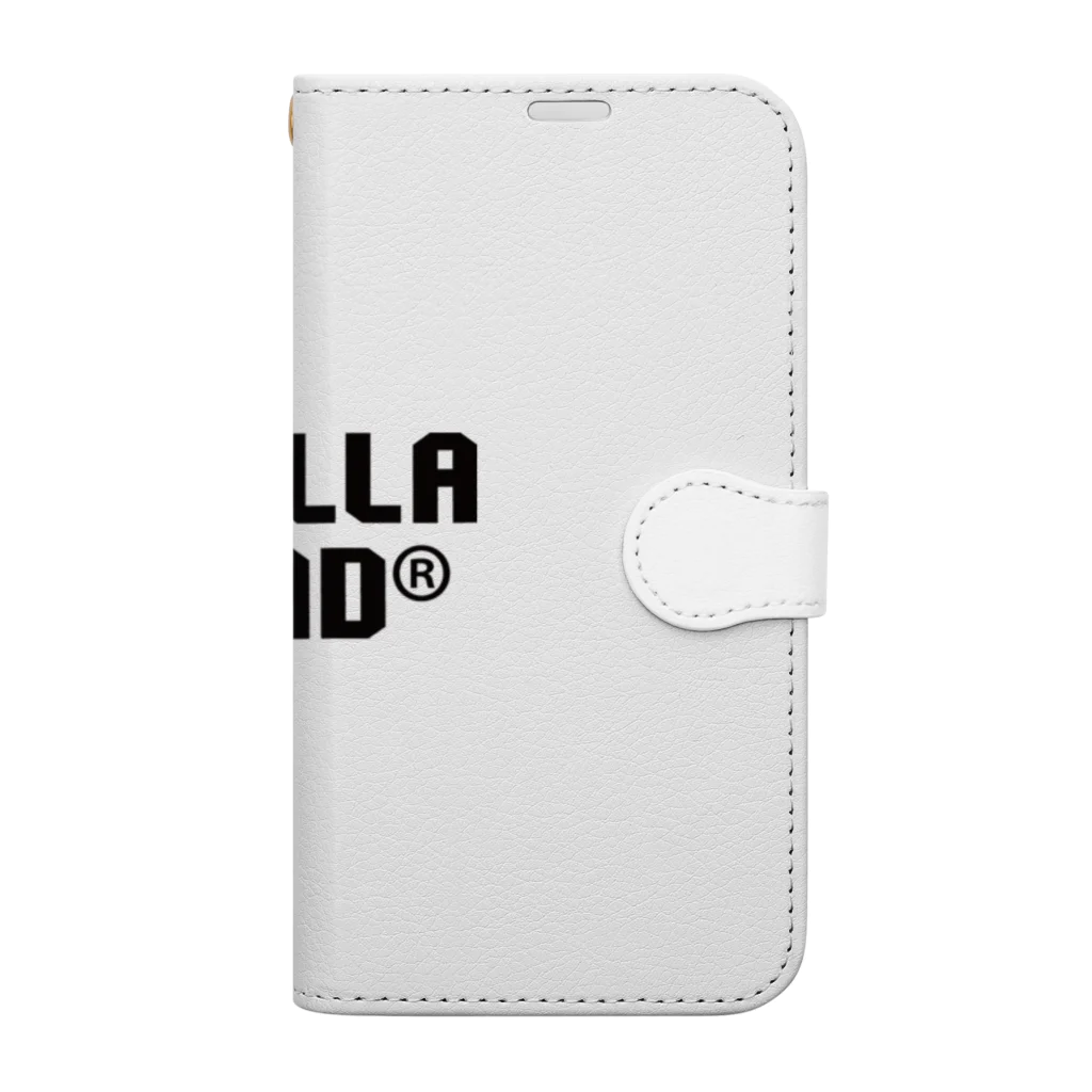 GORILLA SQUAD 公式ノベルティショップのGORILLA SQUAD ロゴ黒 Book-Style Smartphone Case