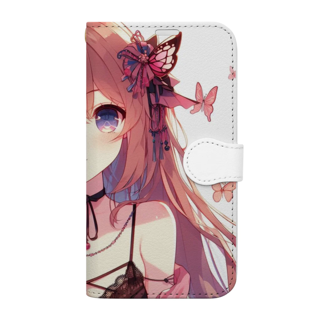 美少女アイテム専門店の美少女㊲ Book-Style Smartphone Case