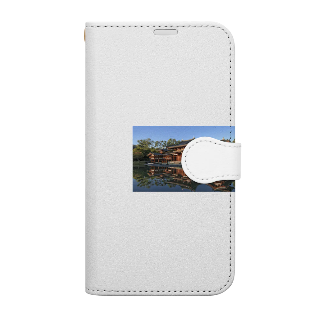 kenty0の平等院鳳凰堂君 Book-Style Smartphone Case