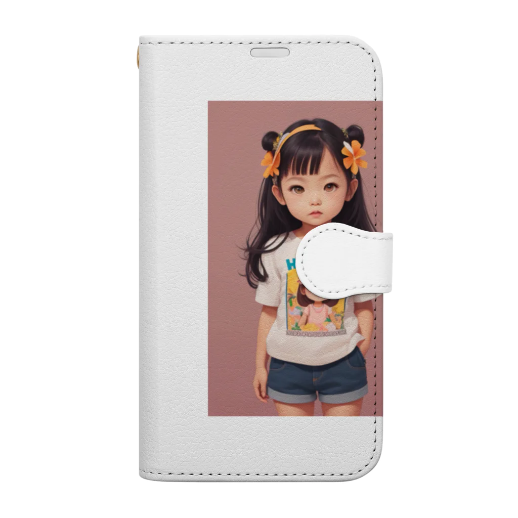 SHIIのAiちゃん Book-Style Smartphone Case