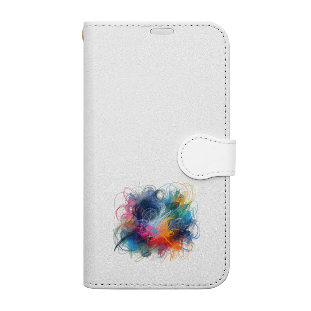 あんぽぴゅらーあーてぃすとのBiffusion Book-Style Smartphone Case