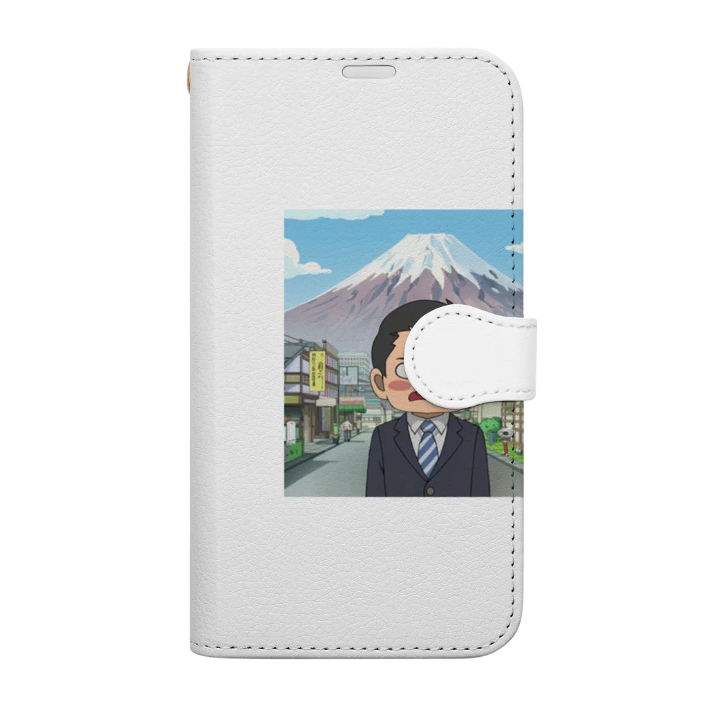 なお（ｻﾗﾘｰﾏﾝ）＠AI使って情報発信中の迷子で困った＠サラリーマン Book-Style Smartphone Case