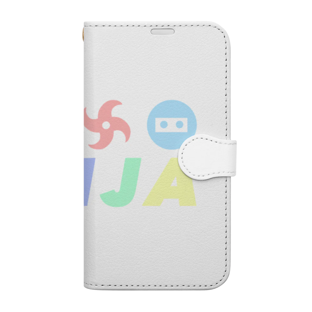 KAPPANGのKAPPANGオリジナルブランド「nimja.spring」 Book-Style Smartphone Case