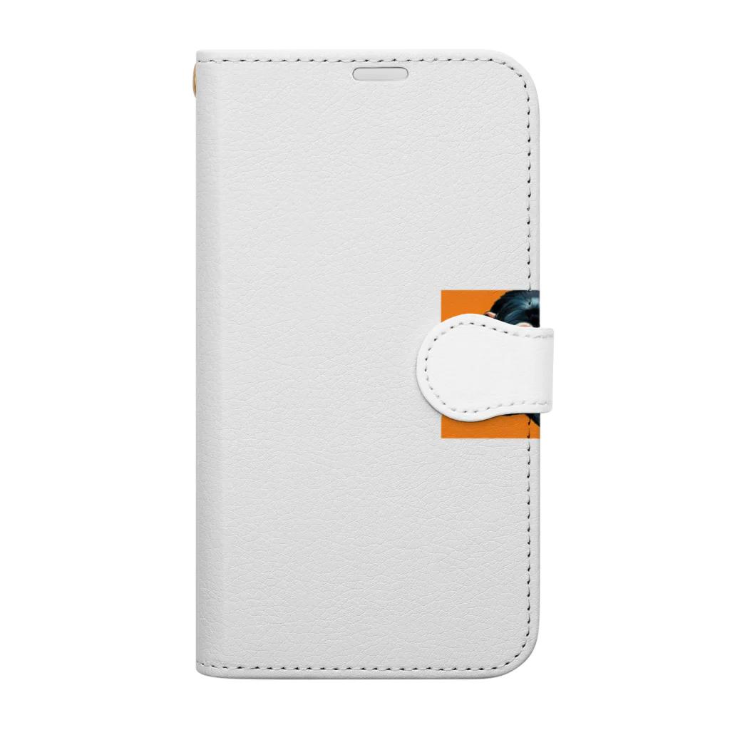 gabliel.のチンパンジー Book-Style Smartphone Case