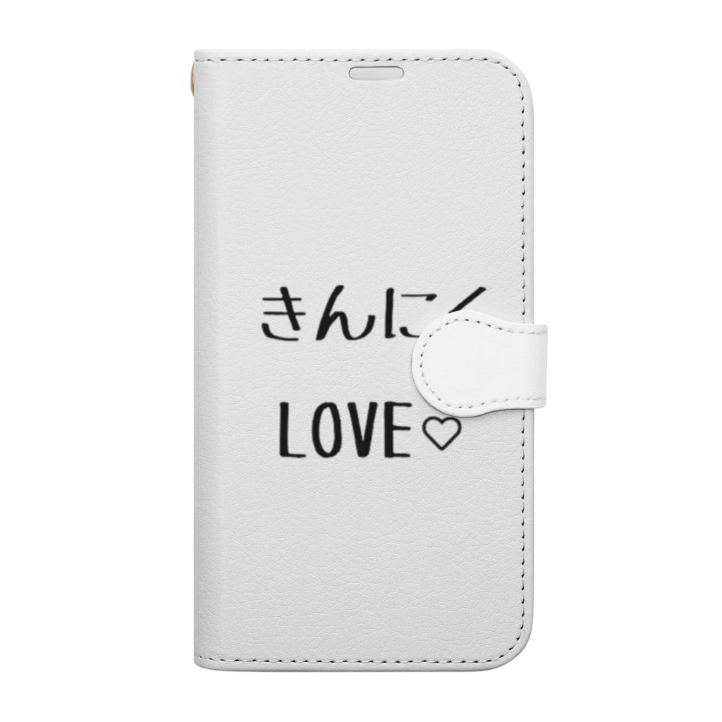 muscle_0419の筋肉LOVE Book-Style Smartphone Case