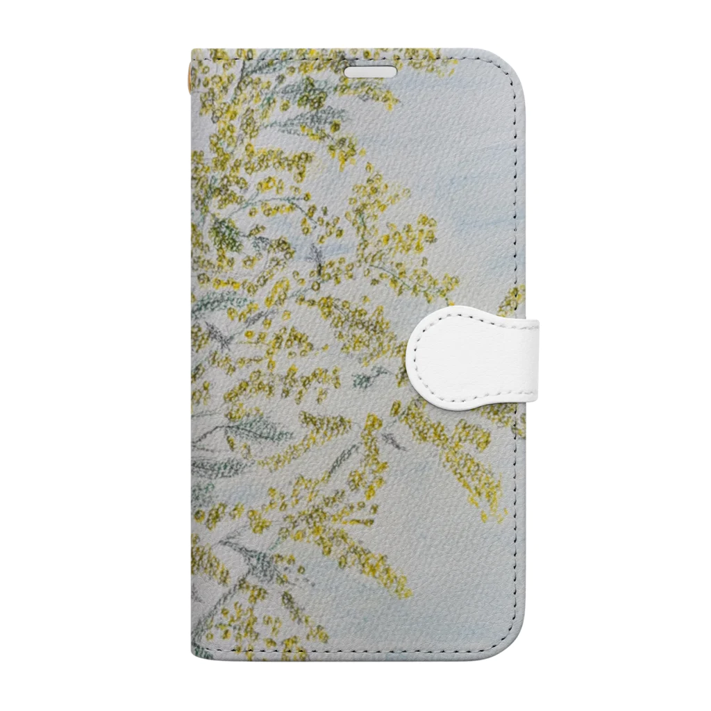 rn1の春のお花たち Book-Style Smartphone Case