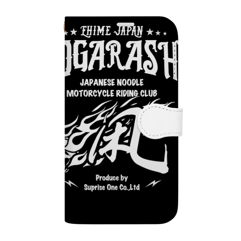 surprise1のKOGARASHI motorcycle club 手帳型スマホケース