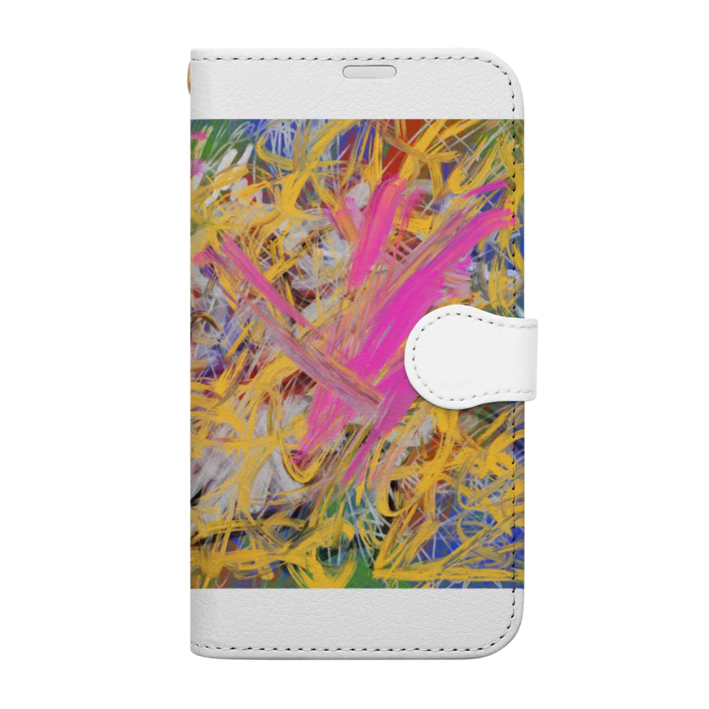 Shinya_Moritaのabstract Book-Style Smartphone Case