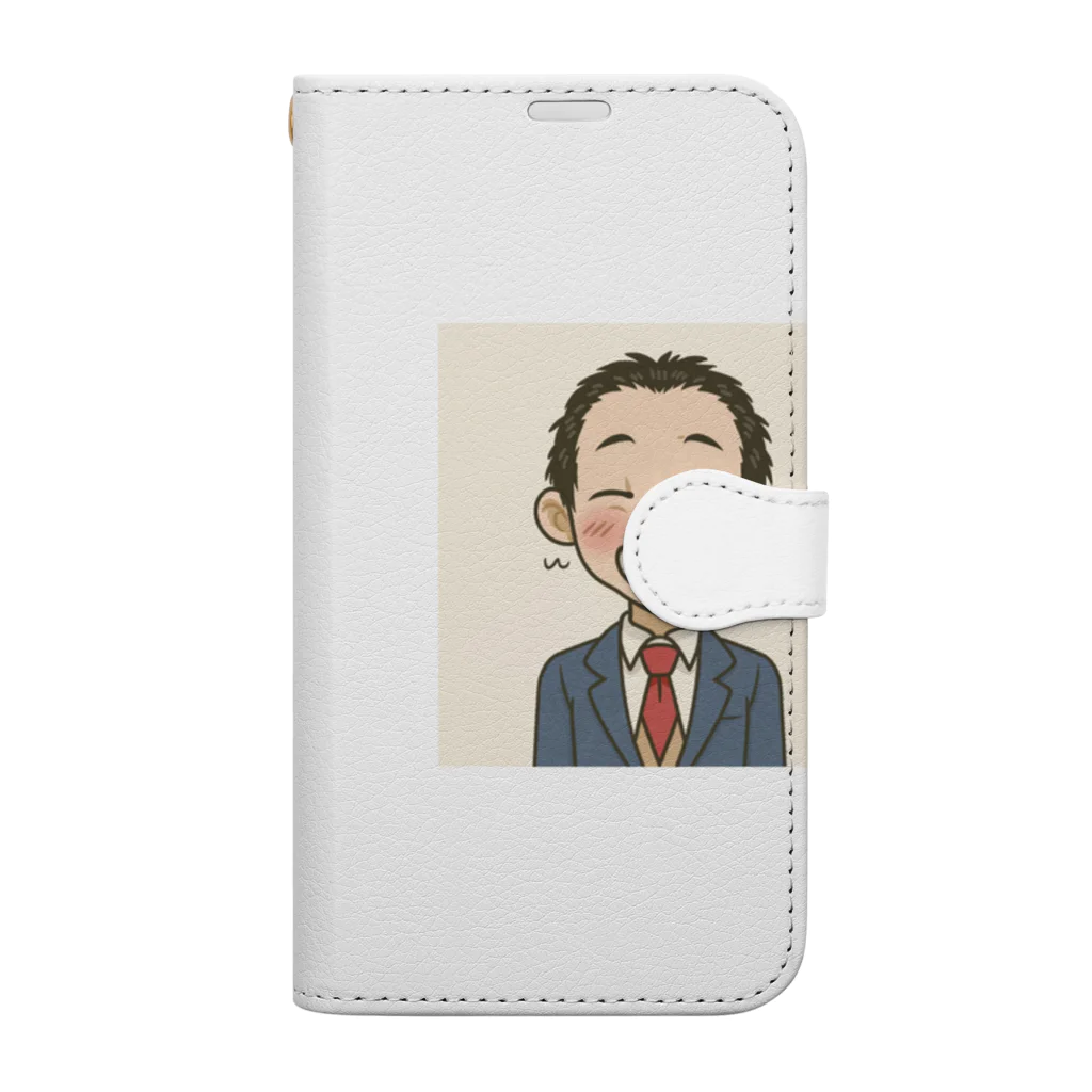 なお（ｻﾗﾘｰﾏﾝ）＠AI使って情報発信中のありがとう＠サラリーマン Book-Style Smartphone Case