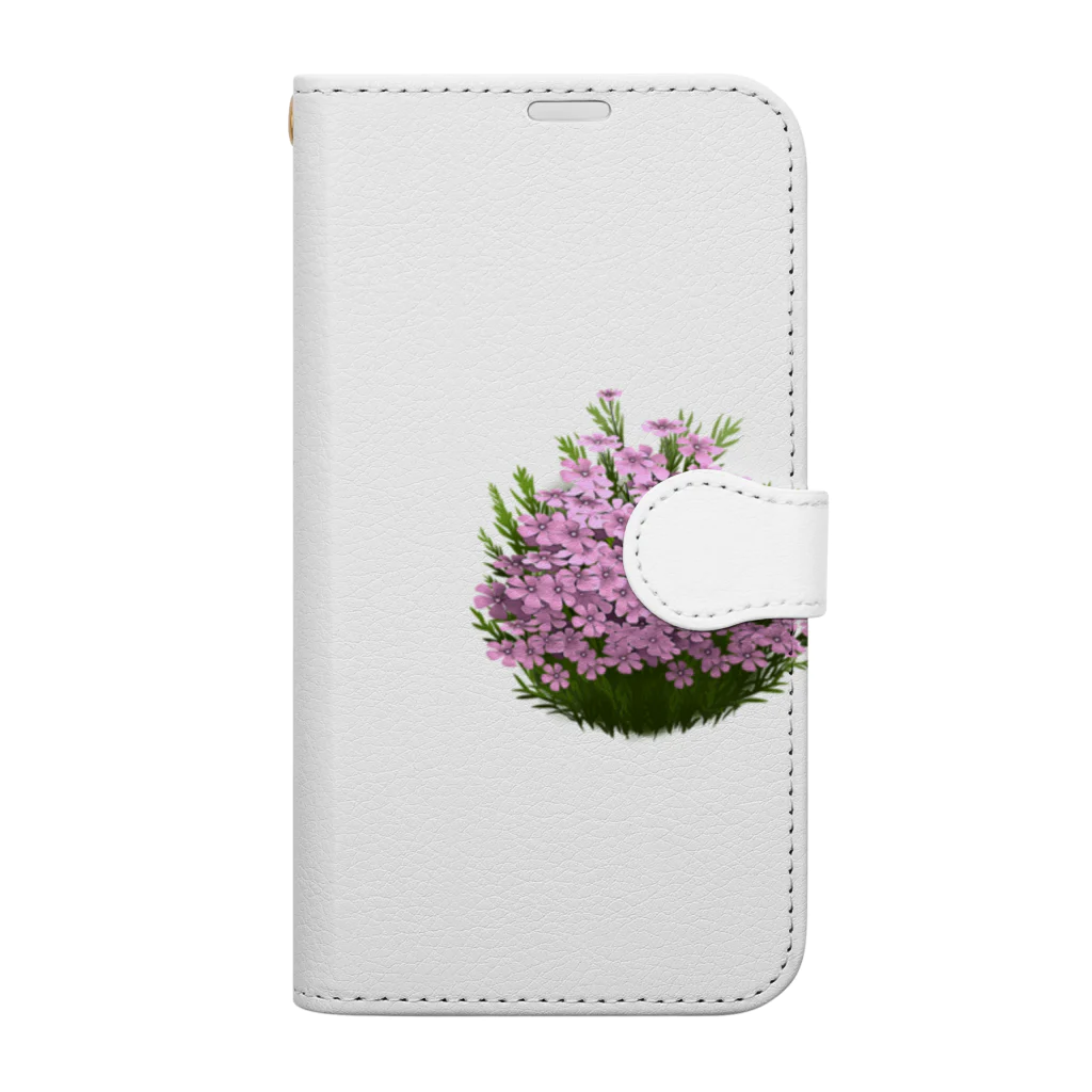 みさとの春の花 Book-Style Smartphone Case