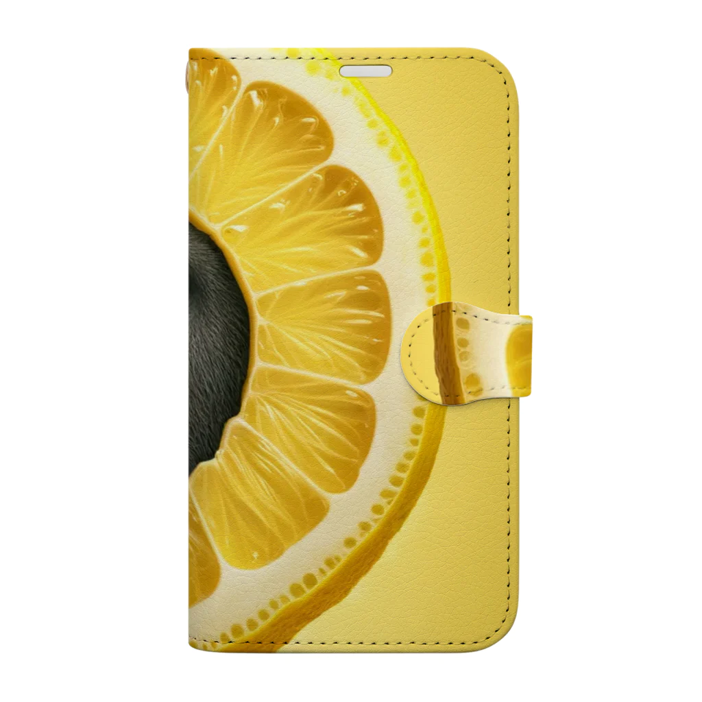 ゴリラショップのThe Mighty Gorilla Lemon  Book-Style Smartphone Case