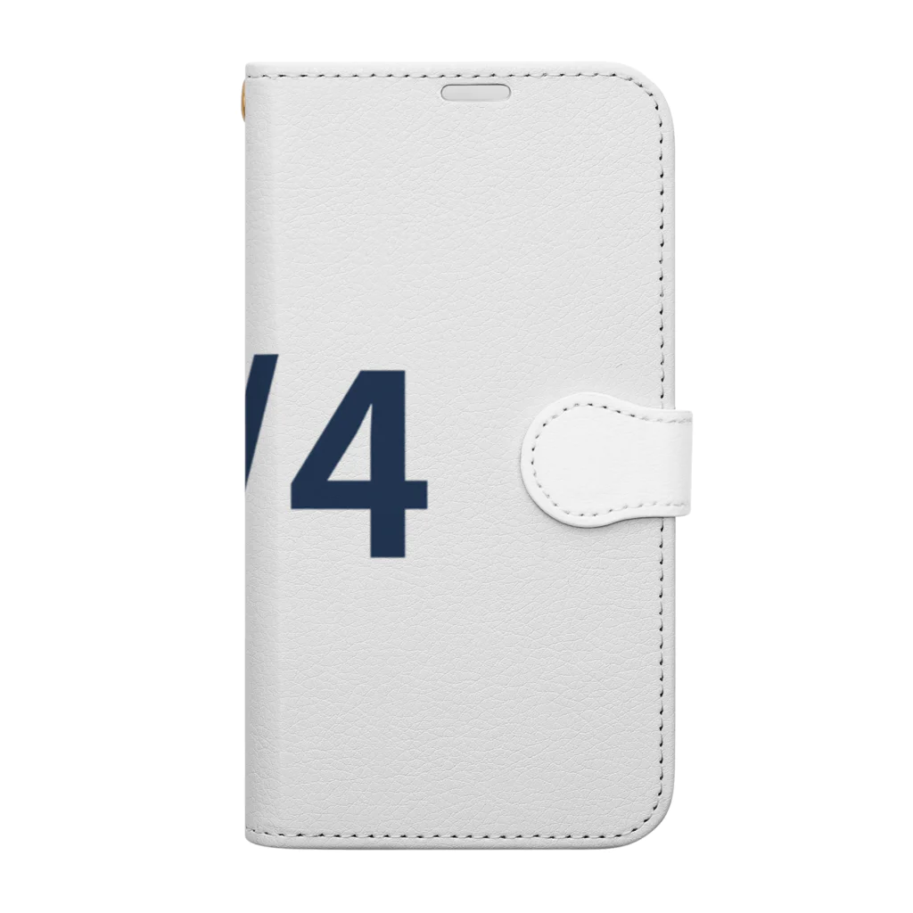 AY-28の日付グッズ　１１/4 バージョン Book-Style Smartphone Case