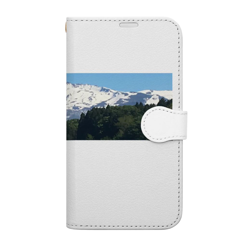 ReallyCoolMamoruの秋田鳥海山_AkitaChoukaisan Book-Style Smartphone Case