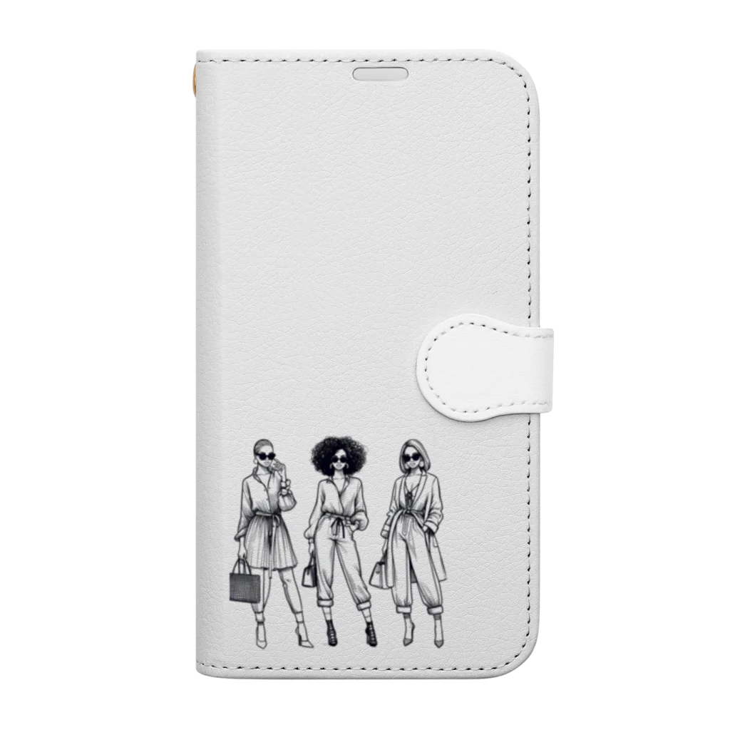 ブルーアイズの負けず嫌いな女たち Book-Style Smartphone Case