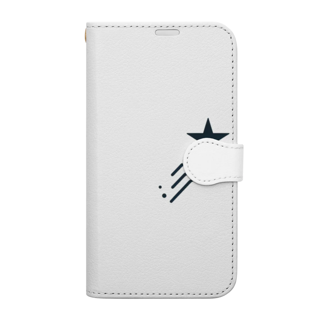 and1357911のスターマイン Book-Style Smartphone Case