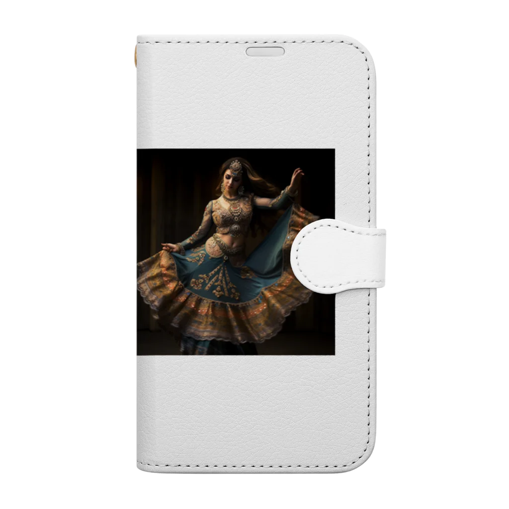 AQUAMETAVERSEの豪華な衣装ダンサーの踊りを披露　なでしこ1478 Book-Style Smartphone Case