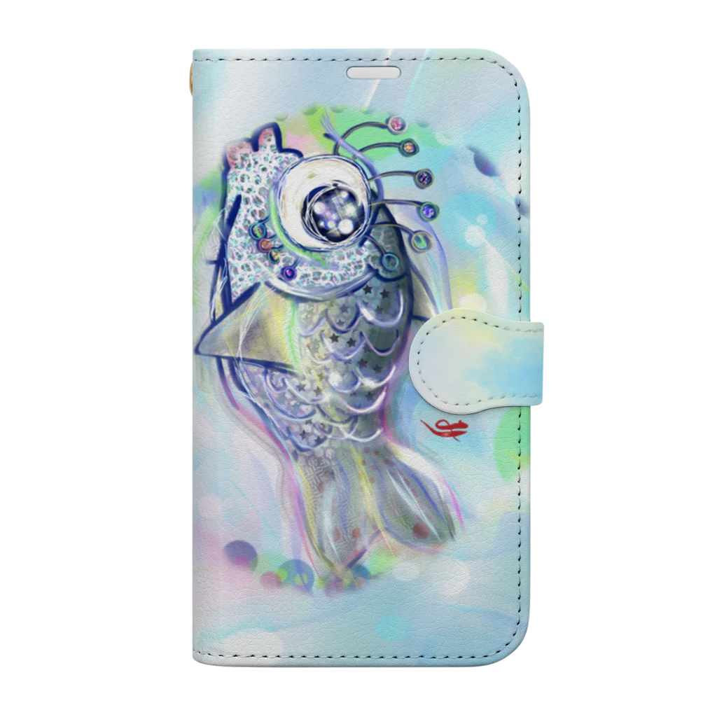 mmty🫑みーまんのオラ真鯵🐟-4 Book-Style Smartphone Case