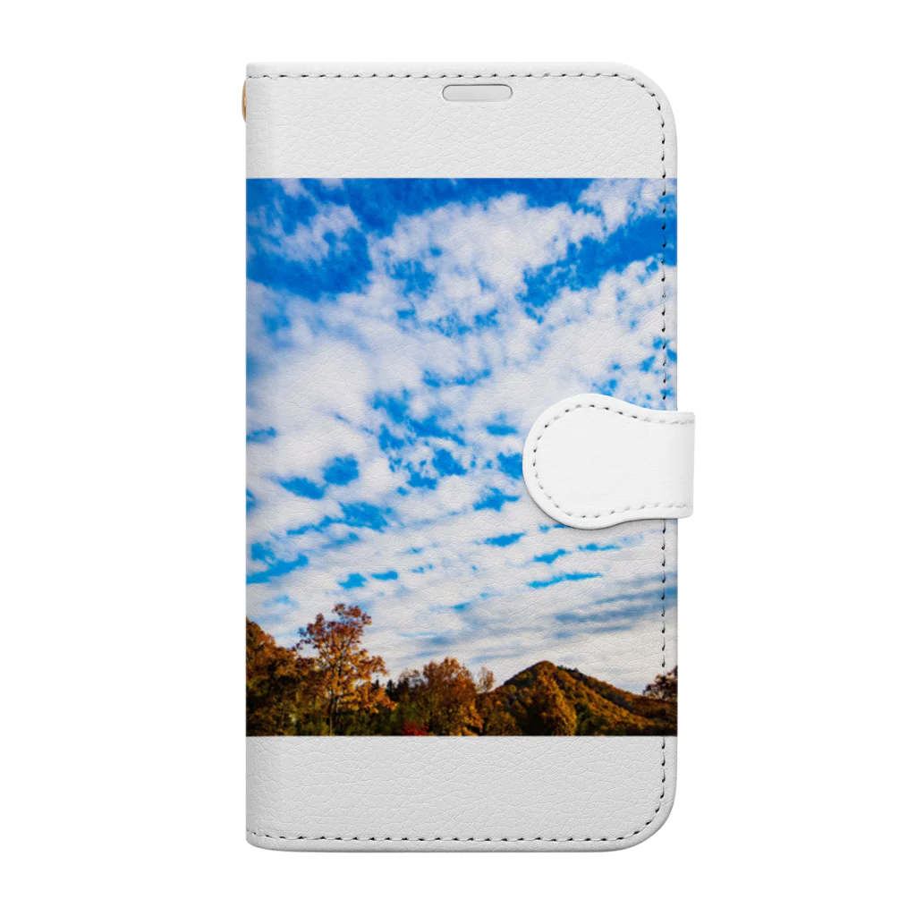 kudo1234の空 Book-Style Smartphone Case