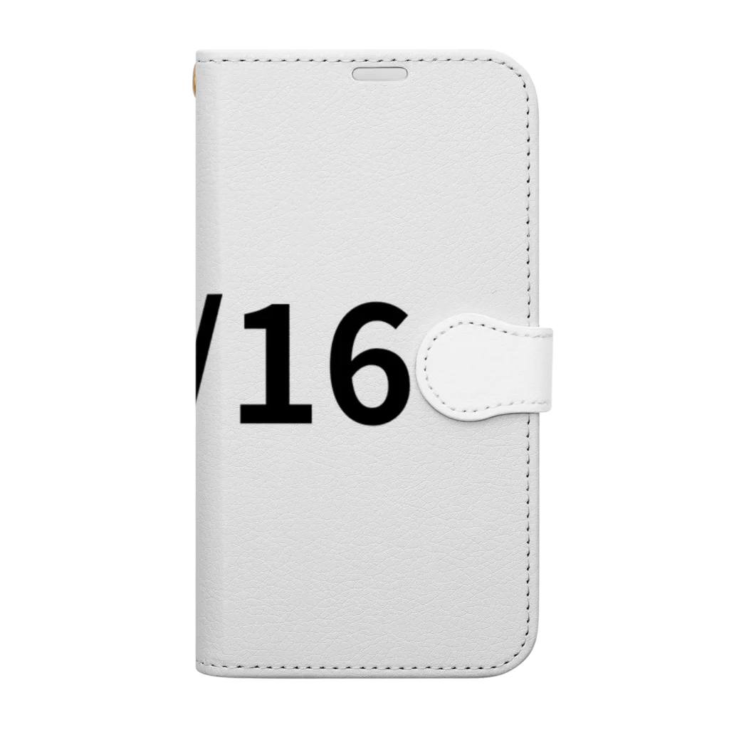 AY-28の日付グッズ11/16バージョン Book-Style Smartphone Case