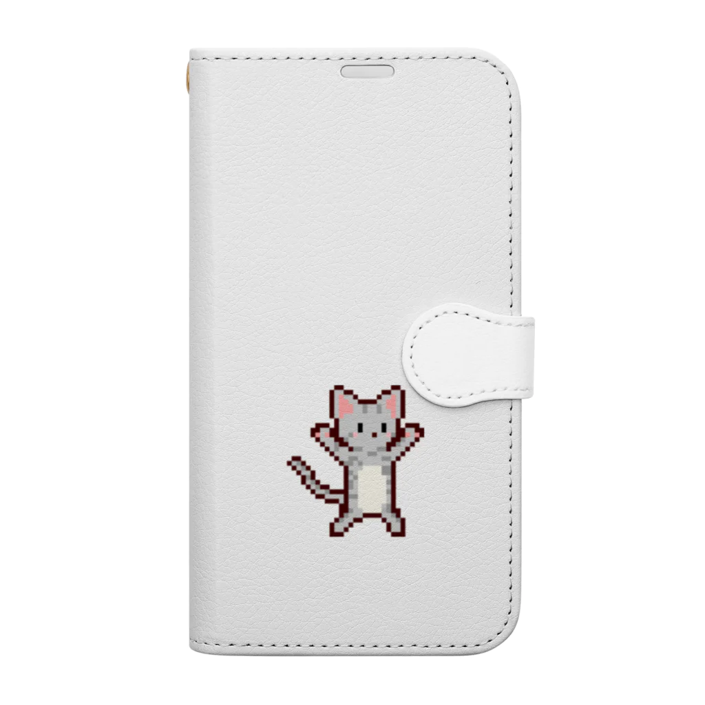 kanatalabのねこさんのどっきり Book-Style Smartphone Case