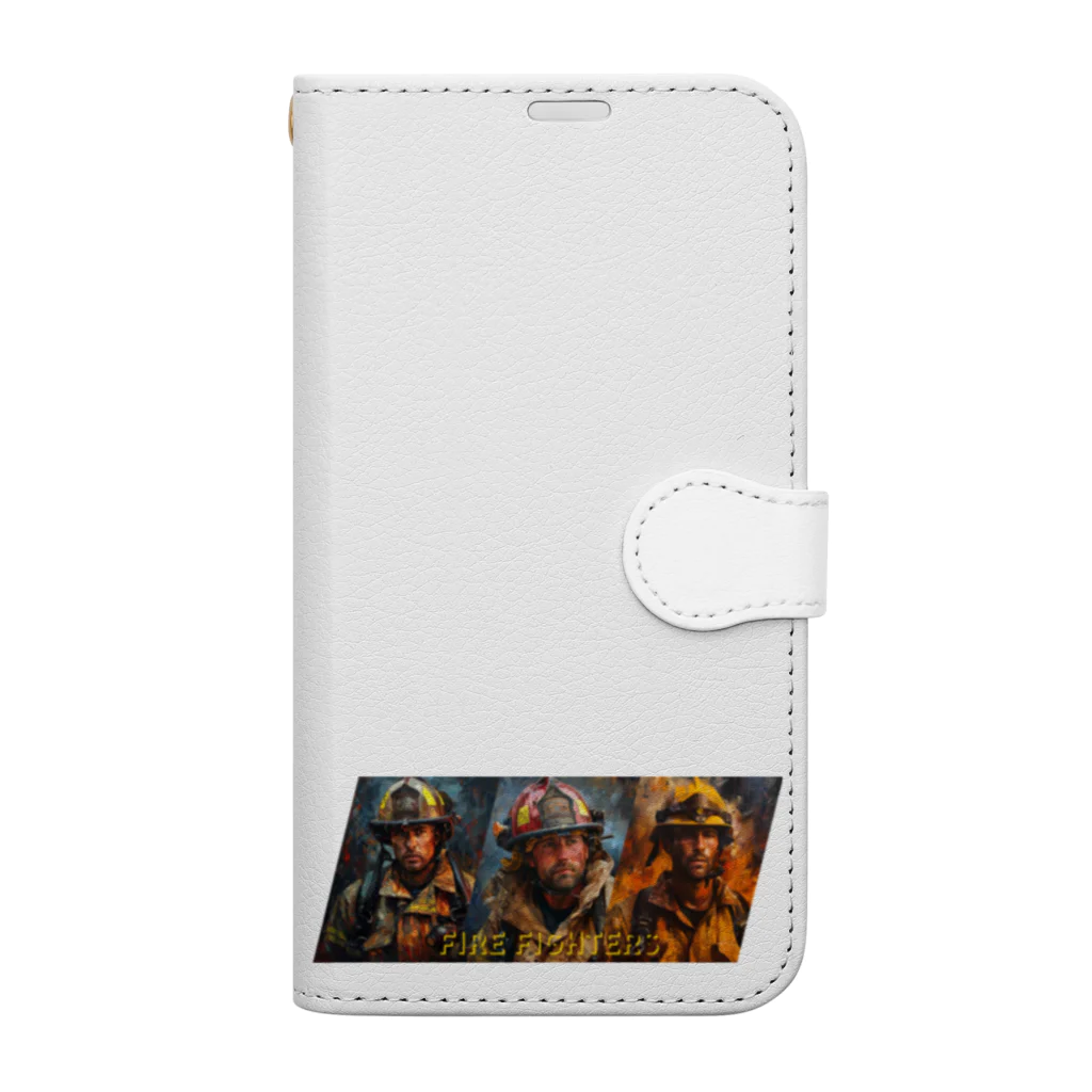 MistyStarkの英雄の消防士たち Book-Style Smartphone Case