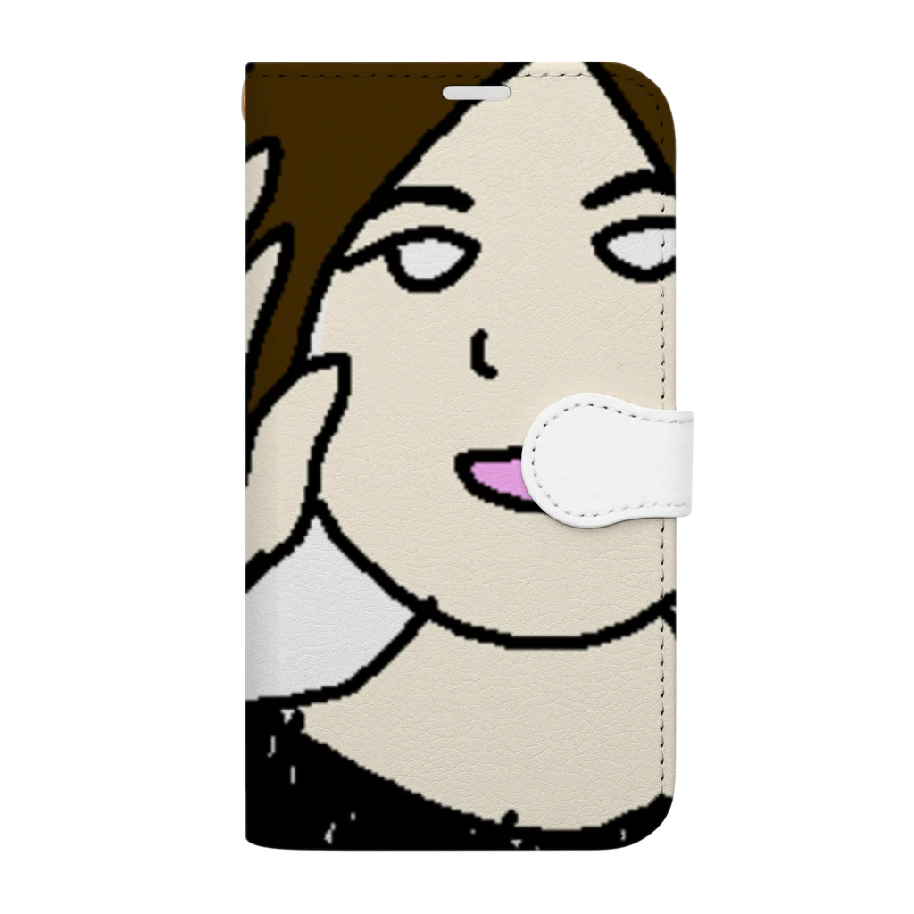 壺愛好会／露西亜俱楽部のうつりこみたろう Book-Style Smartphone Case