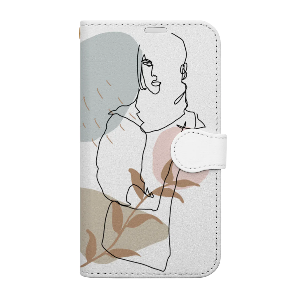 monstersのwinter Book-Style Smartphone Case