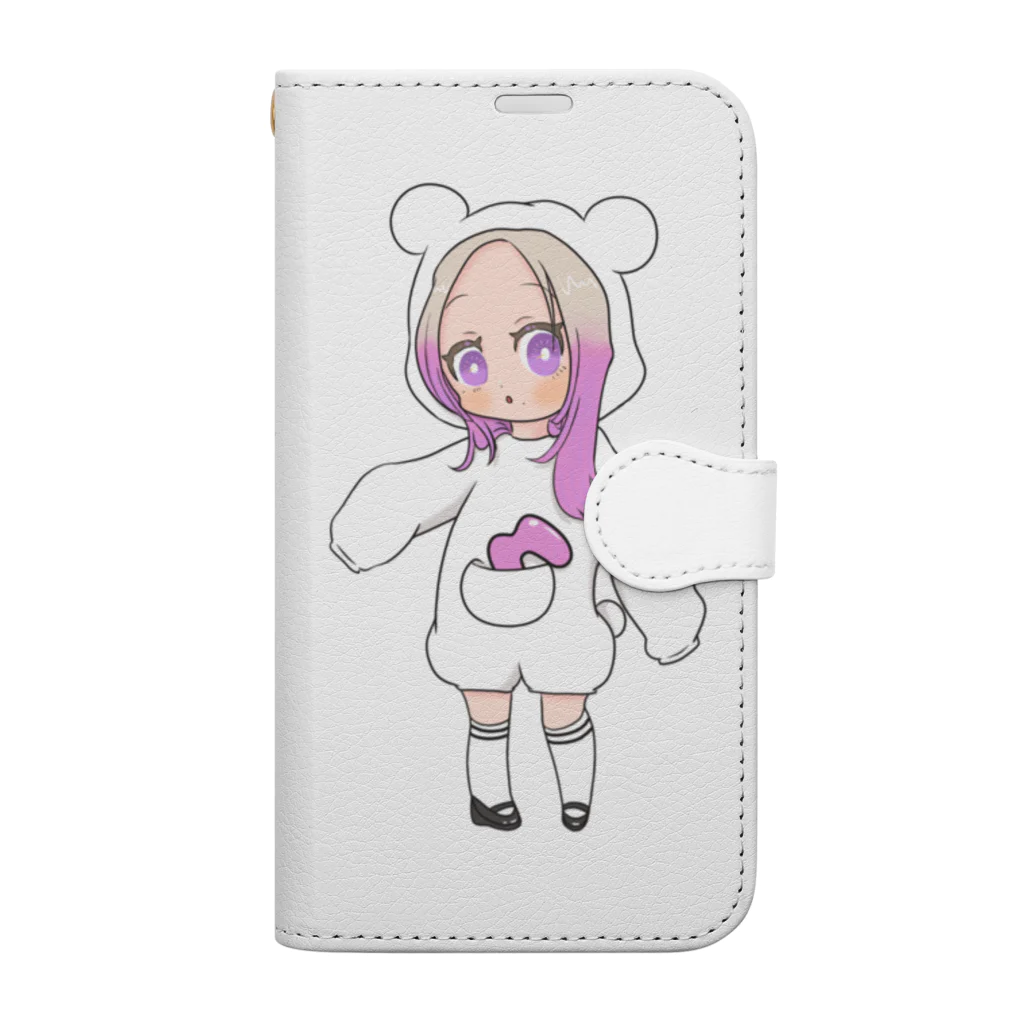 みさき🐰🍀⛄️のみさきのグッズ Book-Style Smartphone Case