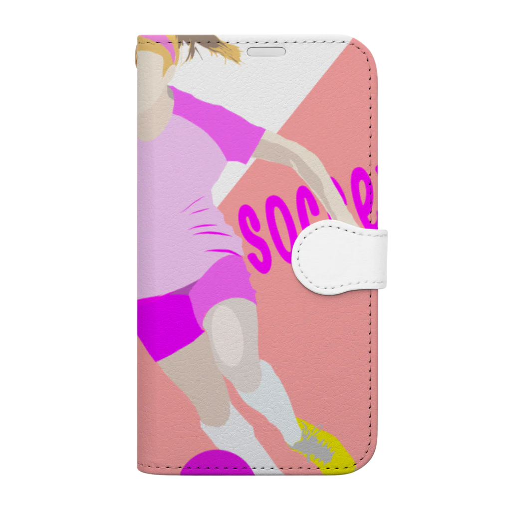 JAPAすぷのwomen’s soccer スターフォワード Book-Style Smartphone Case