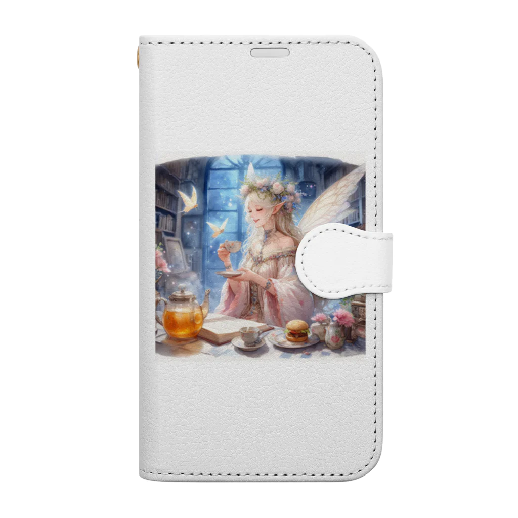 mika amanogawaの夢見る夜のおしゃべり🧚‍♀️ Book-Style Smartphone Case