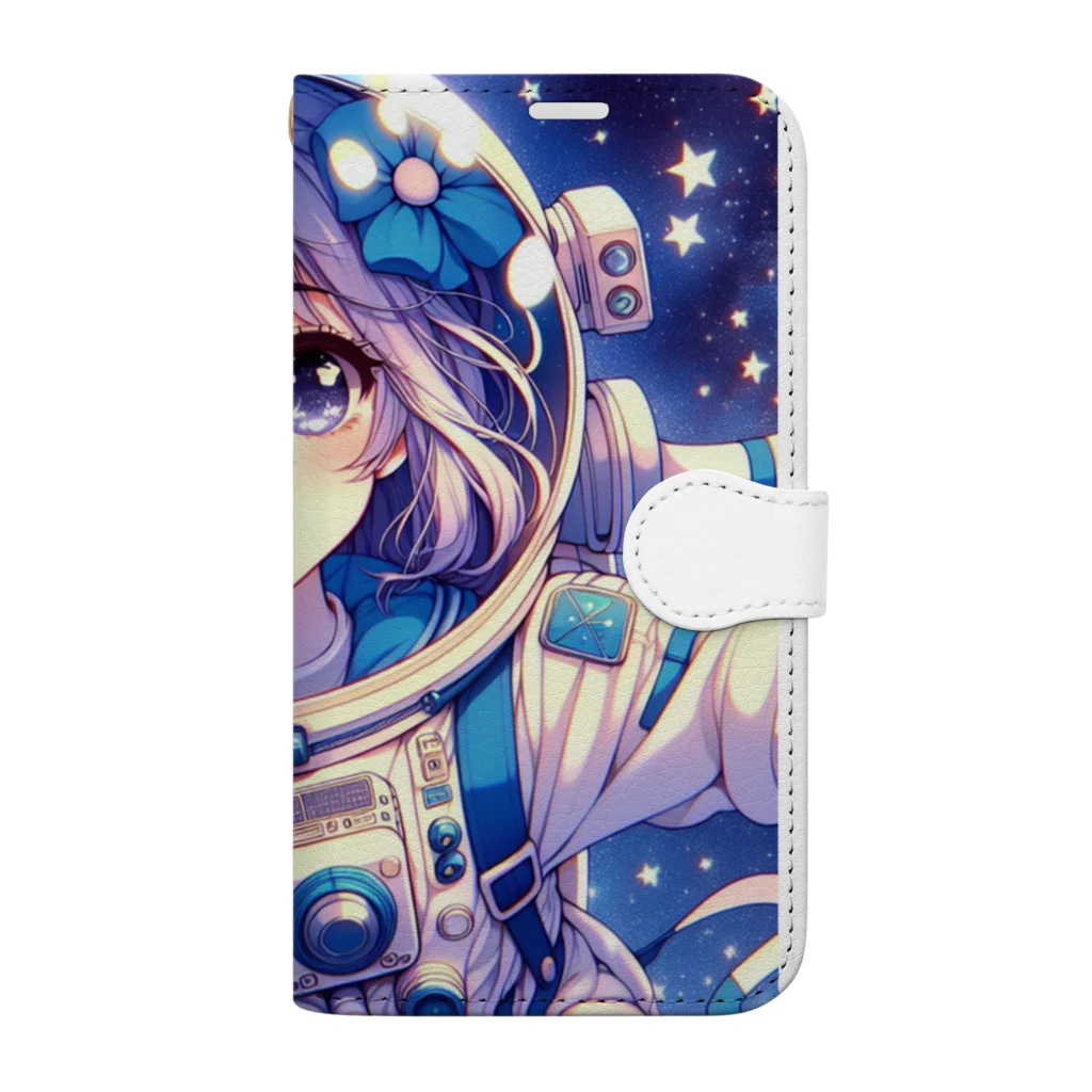 ぷの宇宙ちゃん Book-Style Smartphone Case