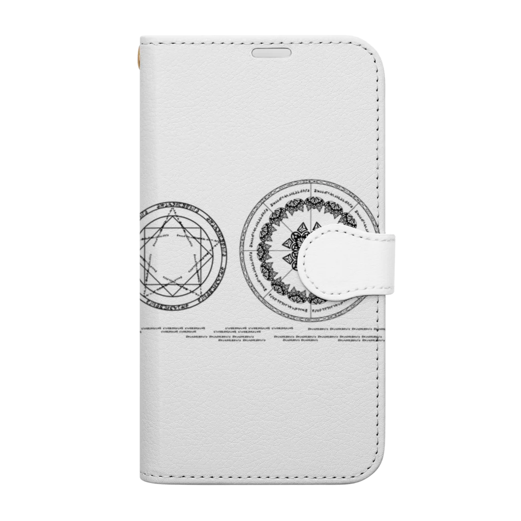 gan-yu-douの魔法陣 Book-Style Smartphone Case