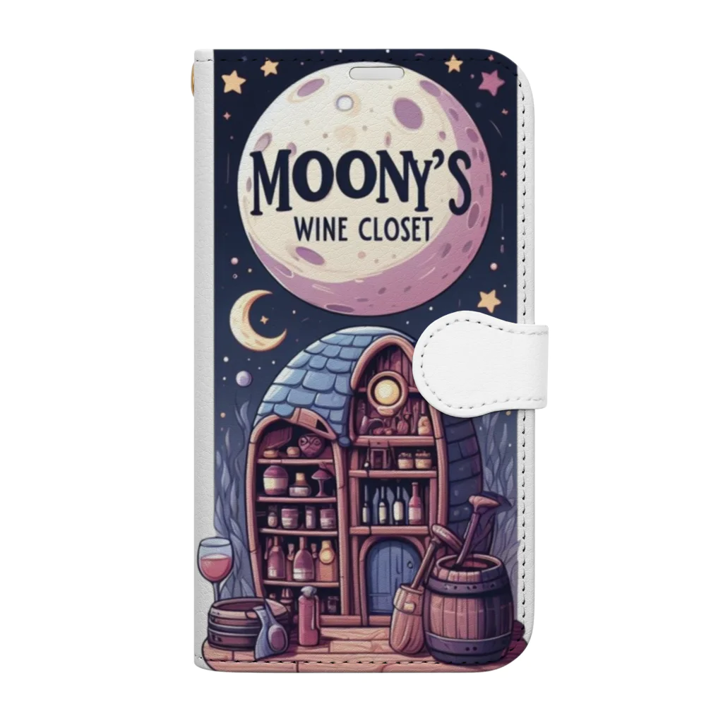 MOONY'S Wine ClosetのWine Treasure Trove Book-Style Smartphone Case