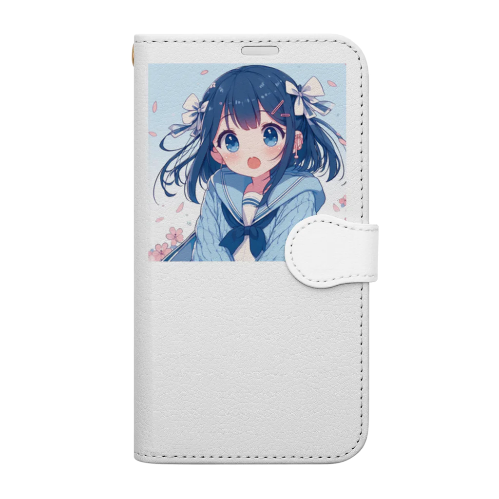 Gray’s shopのそらちゃん 手帳型スマホケース