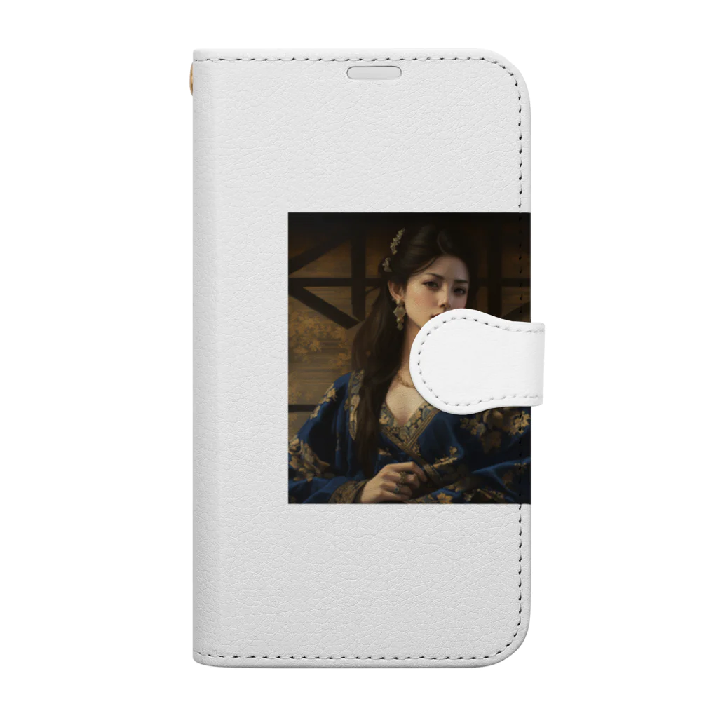 AQUAMETAVERSEの東洋の美人　なでしこ1478 Book-Style Smartphone Case