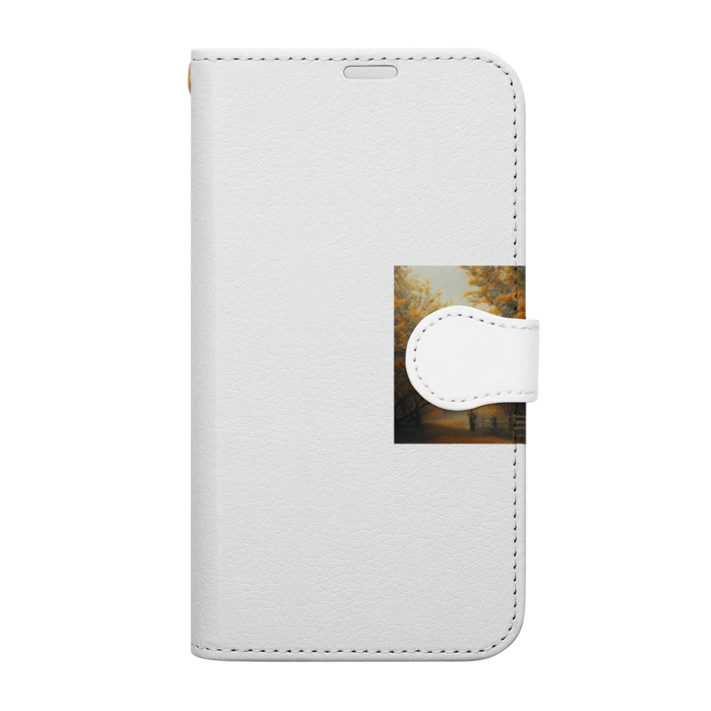 osmanthus shopのosmanthus landscape Book-Style Smartphone Case